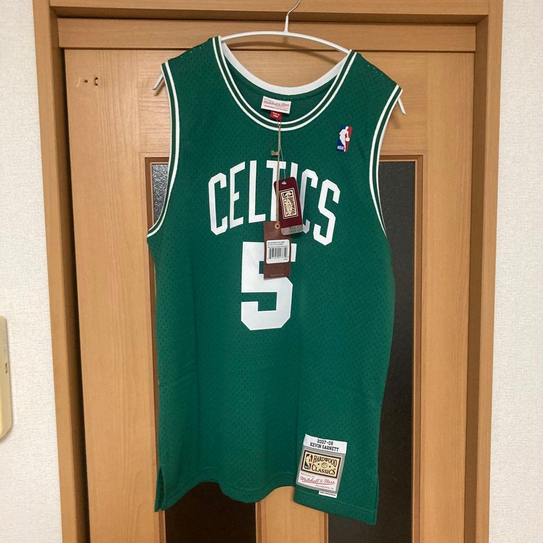 ケビンガーネット　セルティックス　ミッチェルアンドネス　ユニフォーム