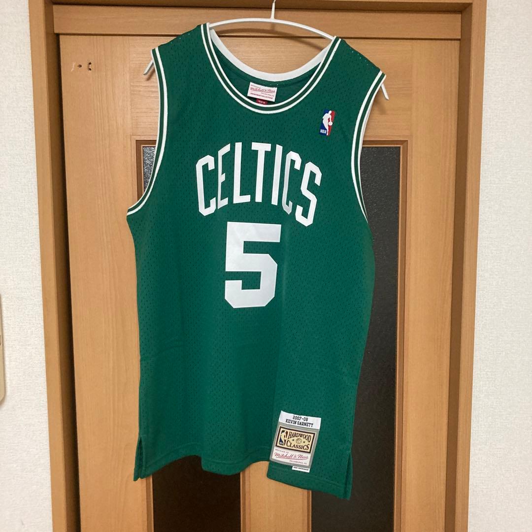ケビンガーネット　セルティックス　ミッチェルアンドネス　ユニフォーム