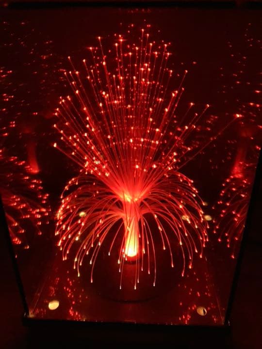 ☆ 村上貿易 ファンタムライト時計 ファイバーライト 昭和レトロ