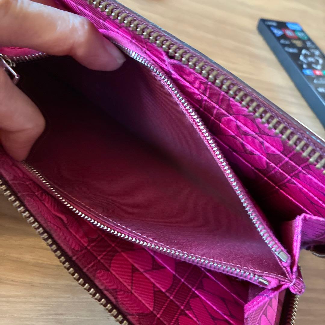 せーみさん専用　　　　　　　　　　水色 ピンク内装 長財布