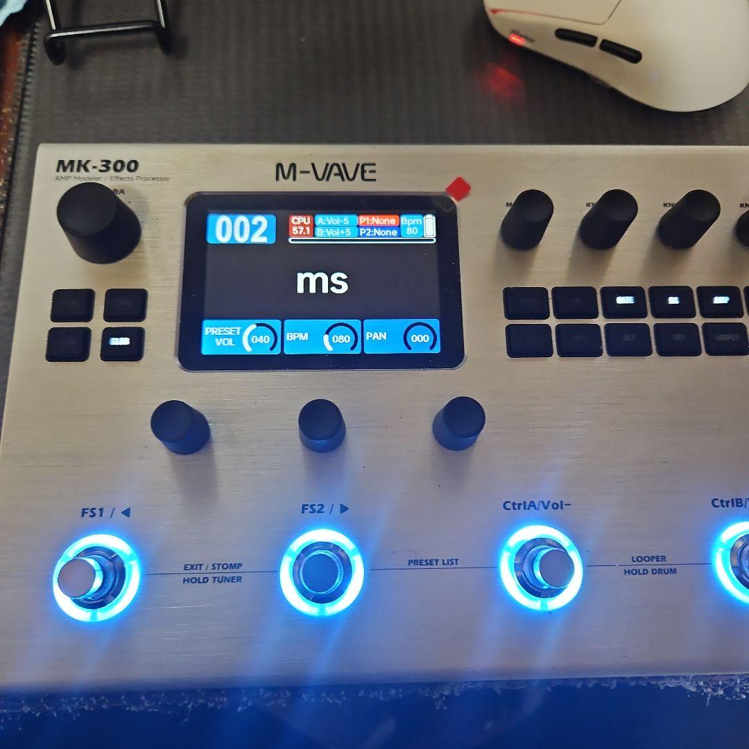 Art様専用M-VAVE MK-300 マルチエフェクター - メルカリ