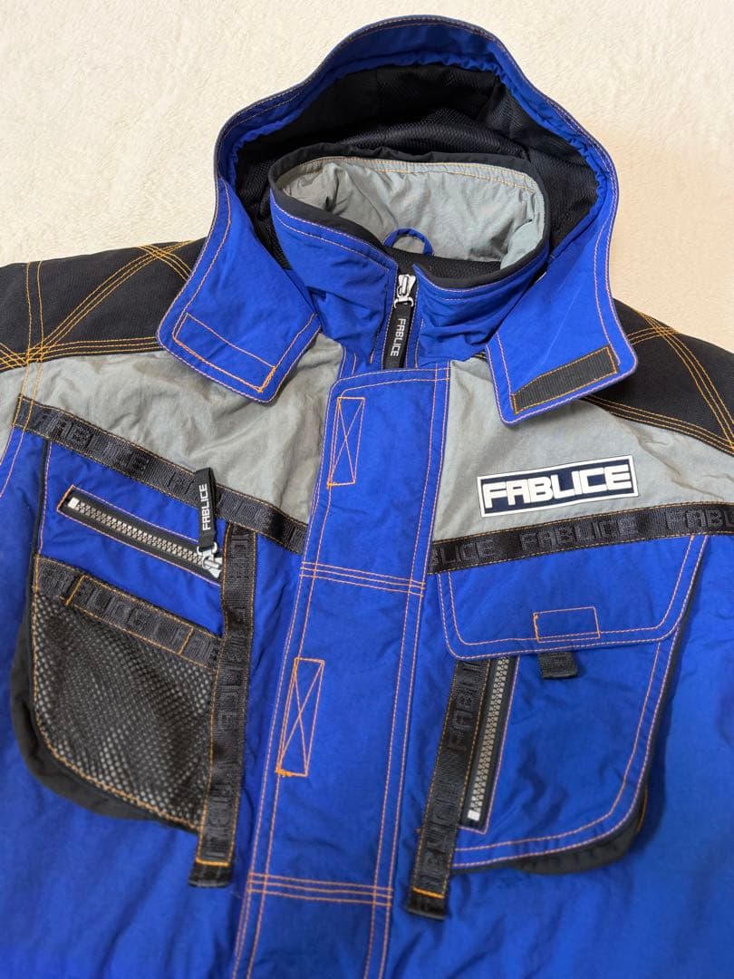 FABLICE LB3 大きめ レトロ スキーウェア 上下セット メンズ 2L
