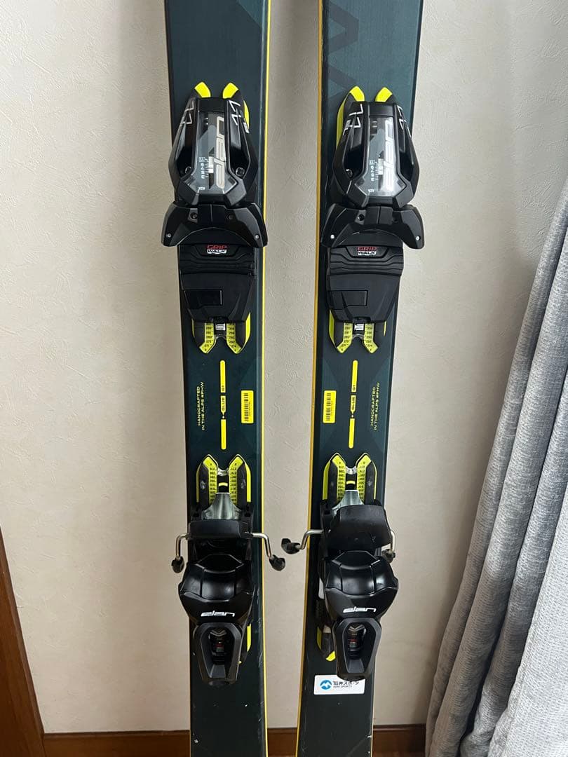 アジりすと　Elan エラン スキー 板 ビンディング付き　値下げ