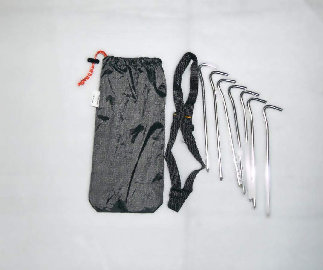 Spider 1 テント 緑色 収納バッグ付き