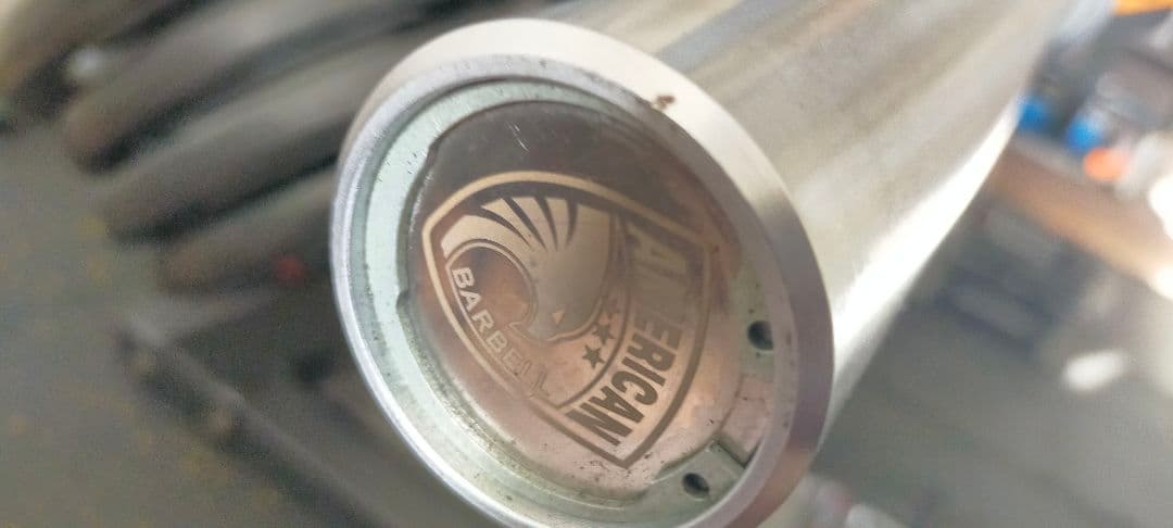 引取限定】American barbell トレーニングバー（15kg） - メルカリ