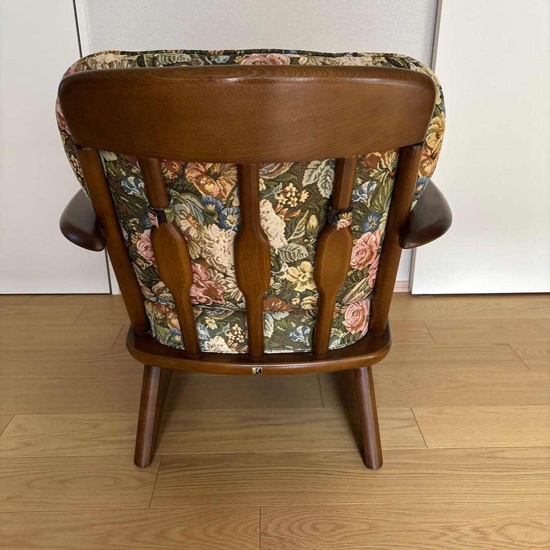 キツツキ　飛騨産業　椅子　リビングチェア