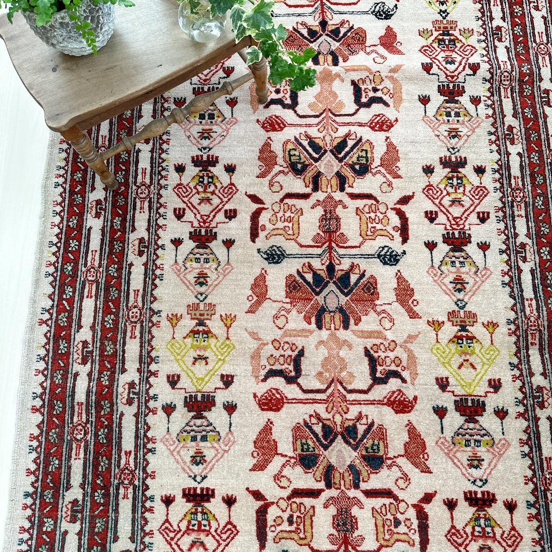 ヨーセイゲン様専用】ペルシャ絨毯 ギャッベ 座布団 手織り イラン(52)