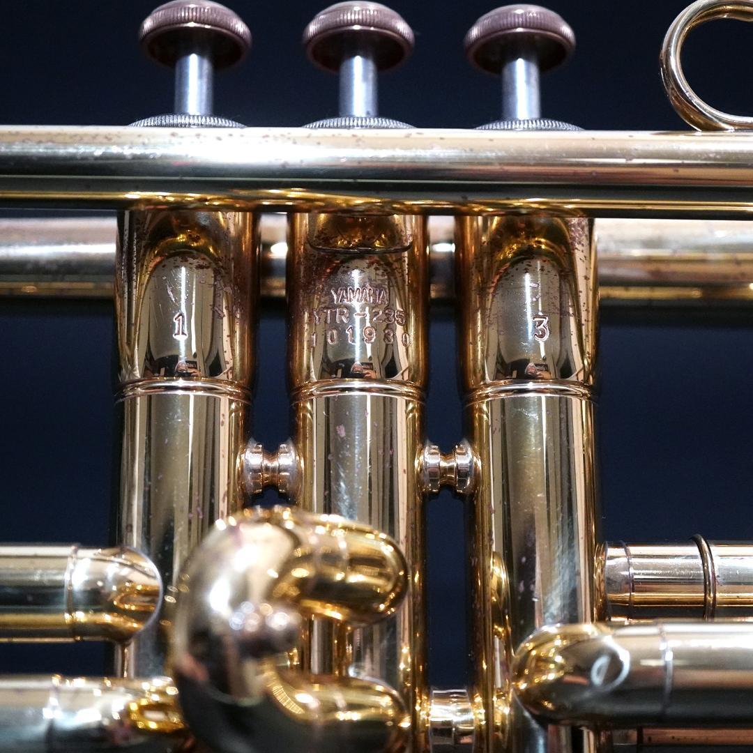 【良品】YAMAHAトランペット YTR235／マウスピース／ハードケース