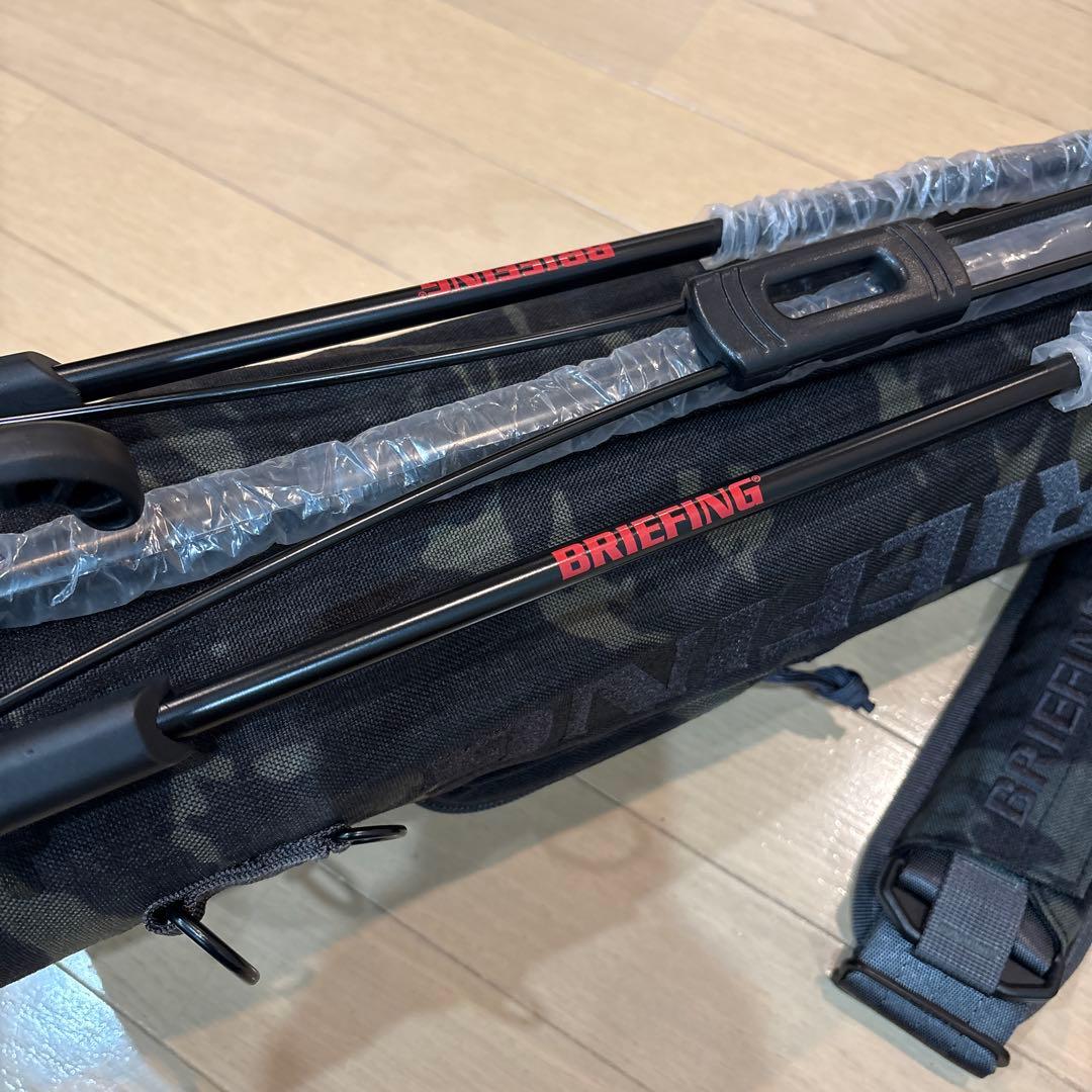 【稀少】BRIEFING セルフスタンドキャリー　マルチカムブラック