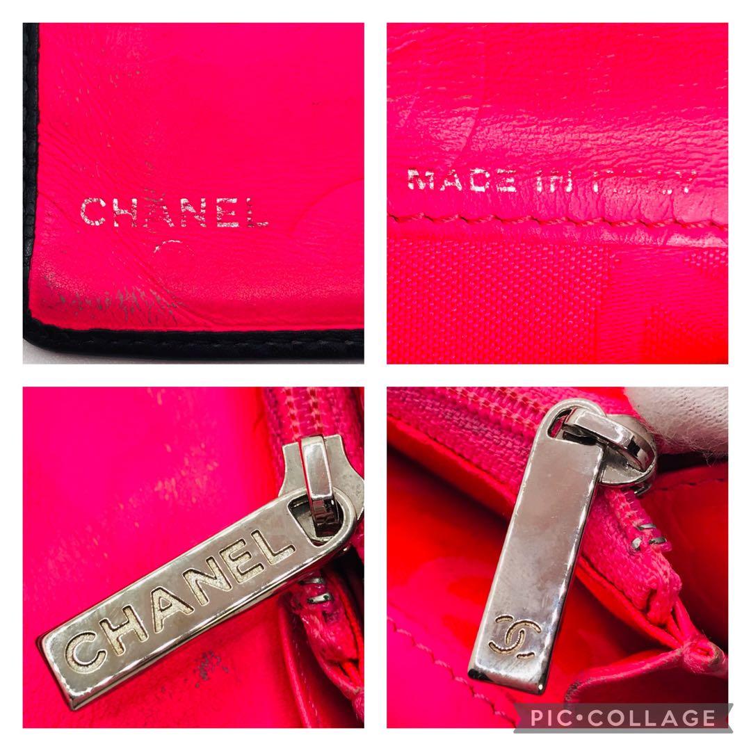 CHANEL✨カンボンライン マトラッセ 長財布 ラムスキン ココマーク 黒