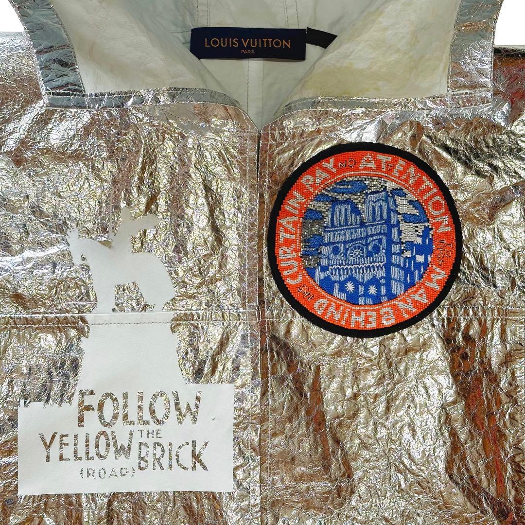 2019SS LOUIS VUITTON ルイヴィトン レザー コート ポンチョ