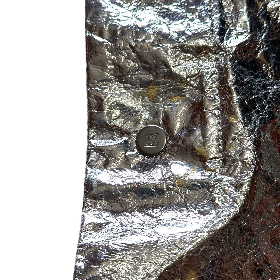 2019SS LOUIS VUITTON ルイヴィトン レザー コート ポンチョ