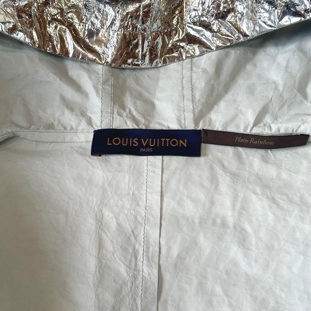 2019SS LOUIS VUITTON ルイヴィトン レザー コート ポンチョ