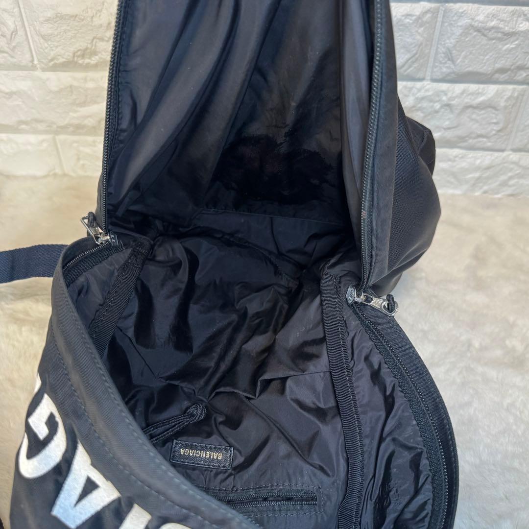 BALENCIAGA バレンシアガ リュック ウィール ブラック ナイロン