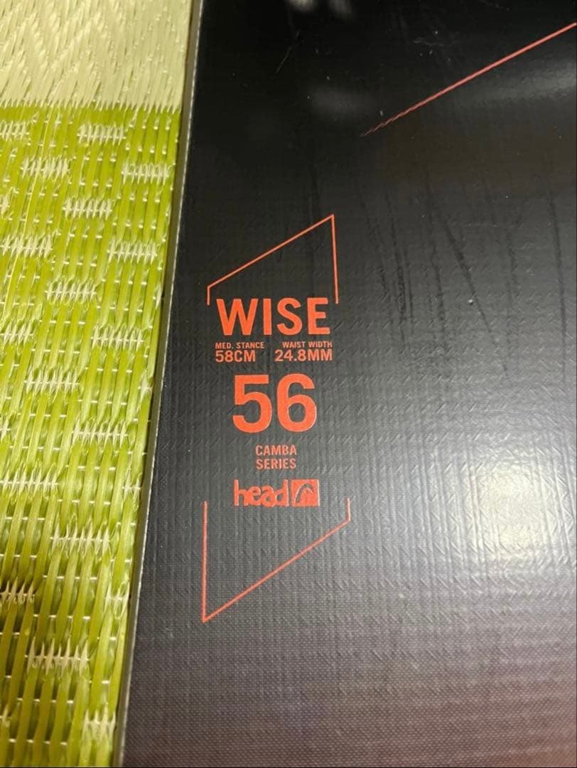 スノーボードHEADブーツwise156cm58cm24.8mm26.5cm