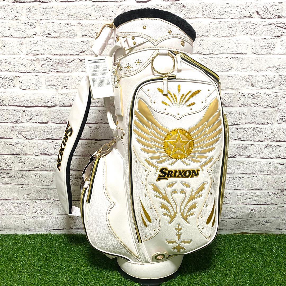 【新品】スリクソン SRIXON キャディバッグ 生産数限定 ホワイト メンズ
