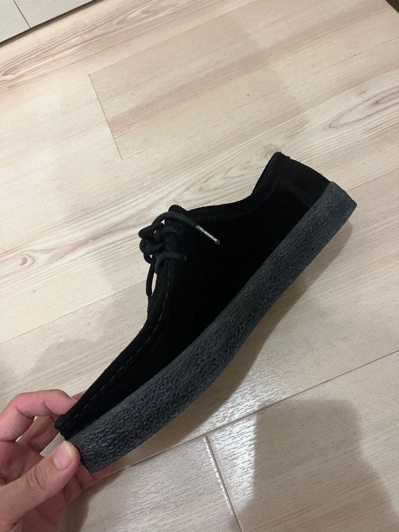 ⭐︎last resort ab黒 スエード モカシンシューズ27.5cm