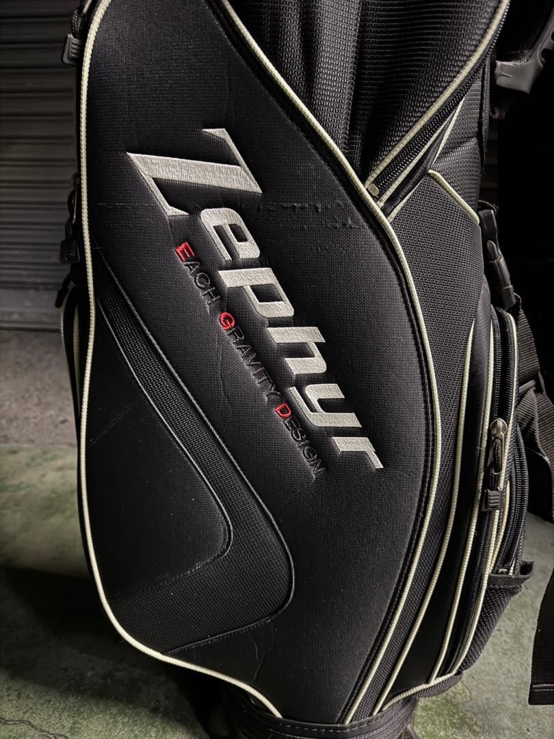 新品ドライバー付き　Zephyr ゴルフバッグ ブラック MIZUNO セット