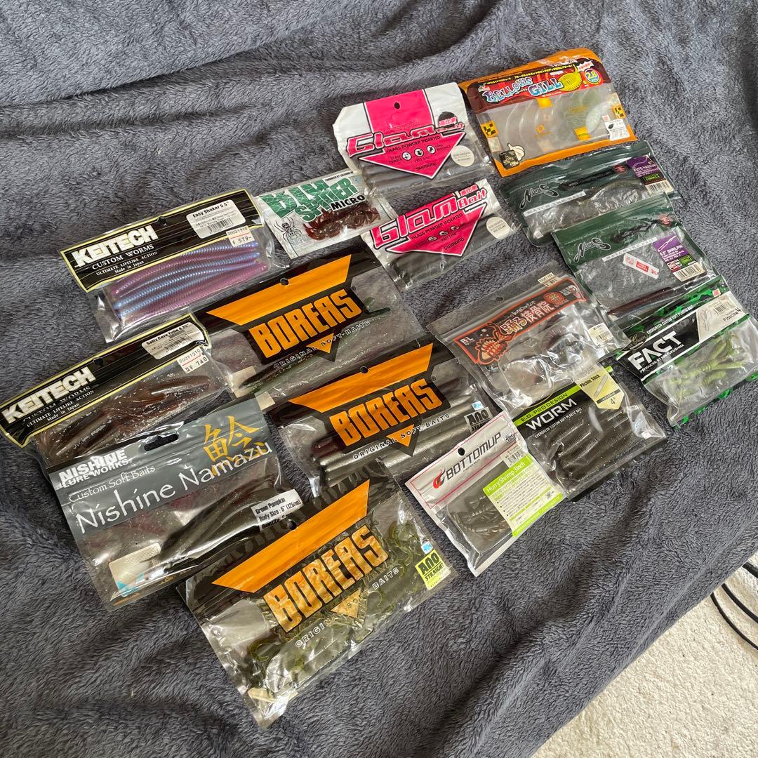 ワーム まとめ売り 118点