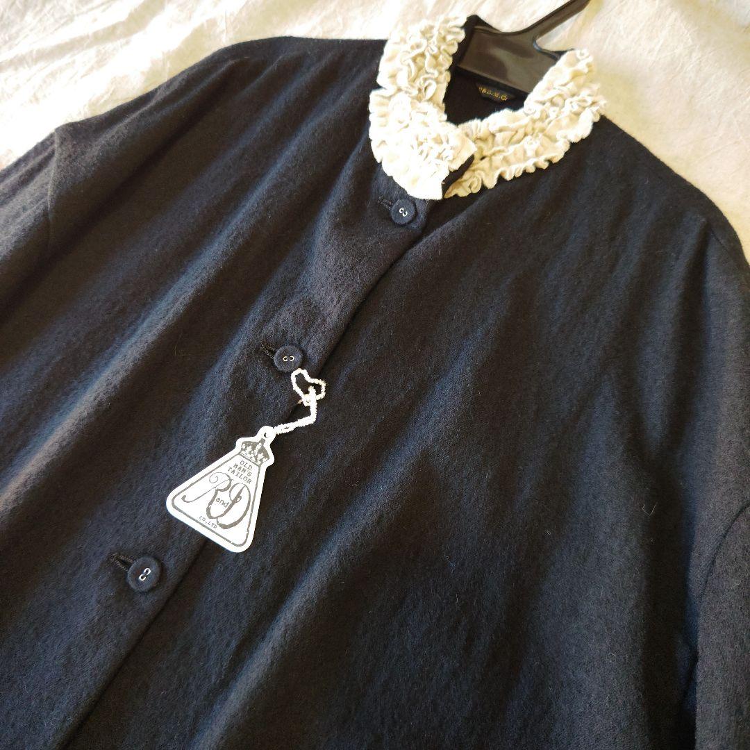 R & D.M.Co- オールドマンズテーラー フリル デコレーション コート