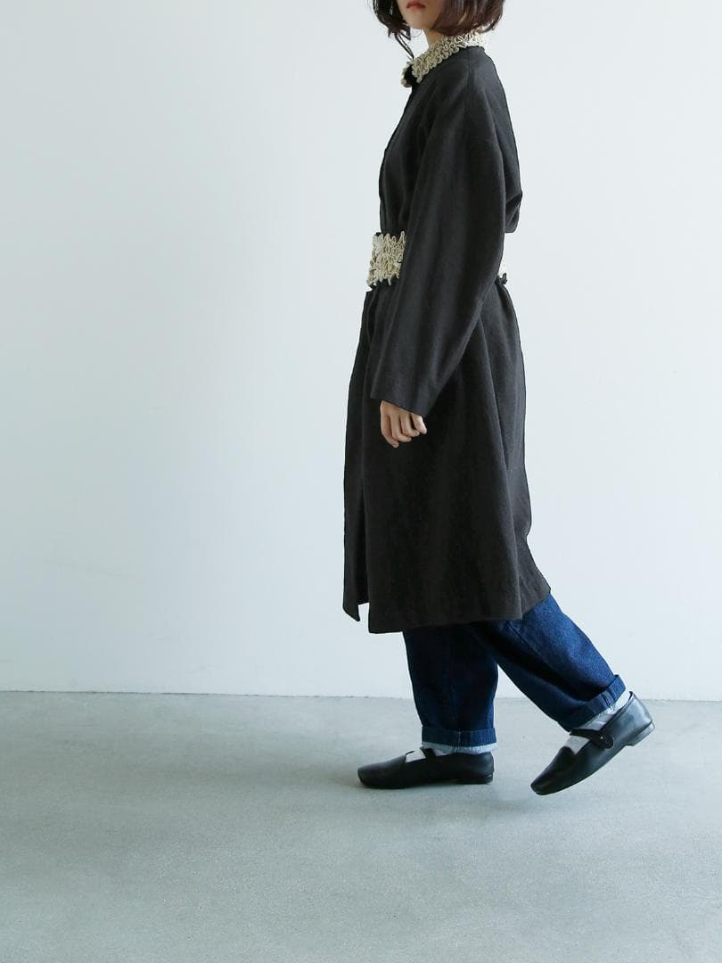 R & D.M.Co- オールドマンズテーラー フリル デコレーション コート