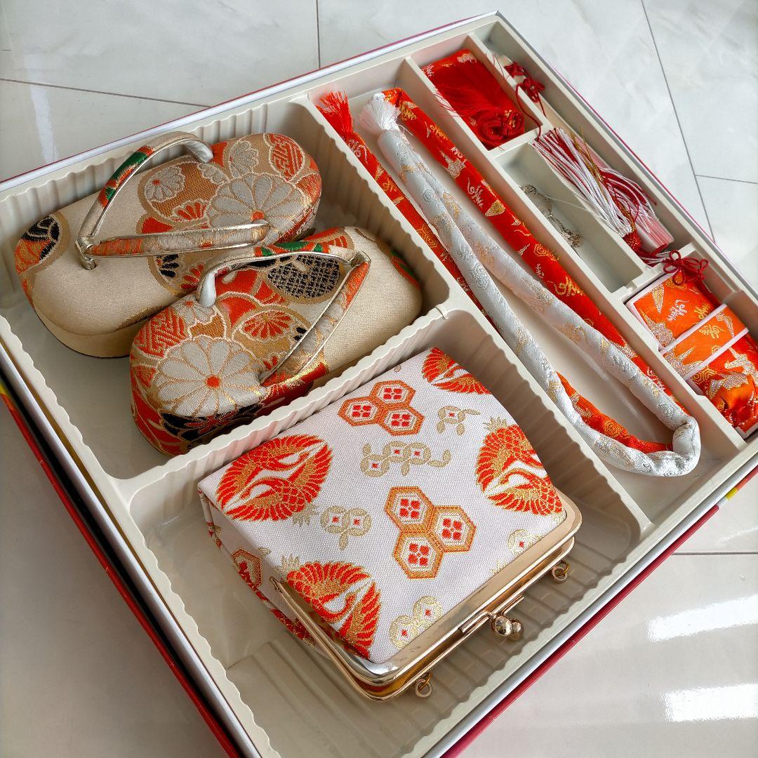 七五三 7歳 ぽっくり草履21cm