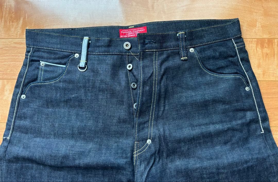 貴重廃盤ブランドnitraid ナイトレイド原宿ストリートブランドデニム