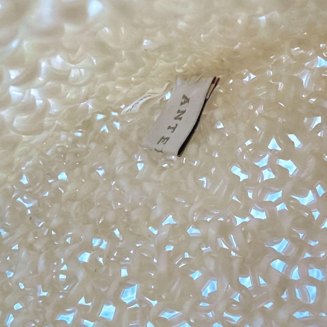 希少✨ アンテプリマ スクエア ミディアム チェーン付き パール