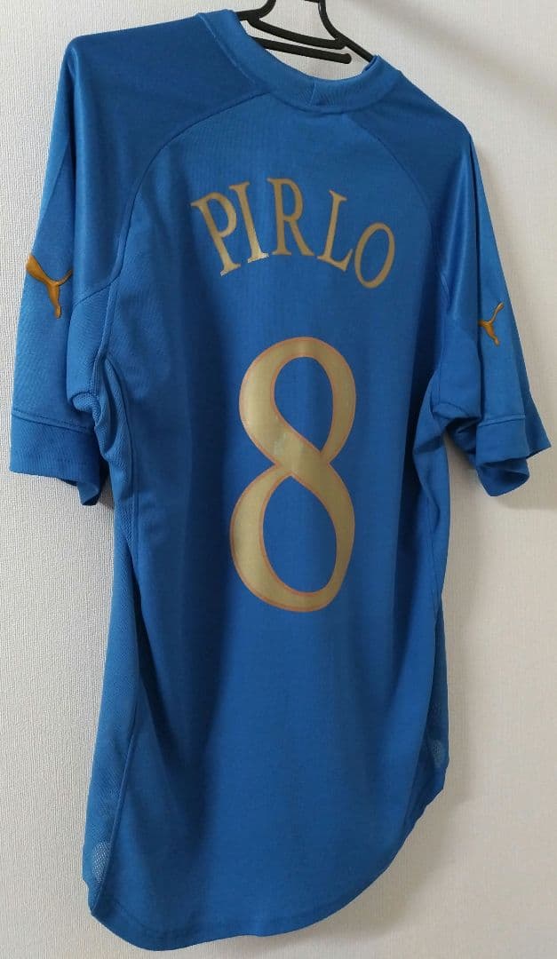 イタリア　ピルロ　ユニフォーム　代表　LLサイズ　貴重　レア　ユーロ　2004