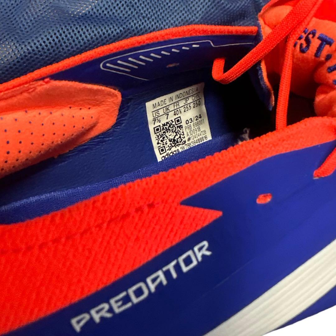 【匿名配送】adidas PREDATOR ELITE FT SG 25.5cm