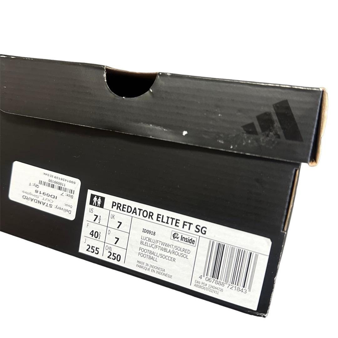 【匿名配送】adidas PREDATOR ELITE FT SG 25.5cm
