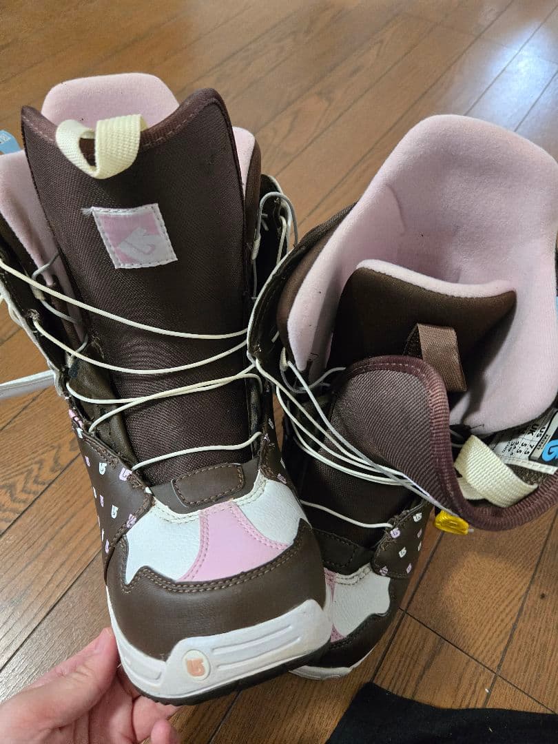 Burton スノーボードブーツ 女性用 ブラウン/ピンク