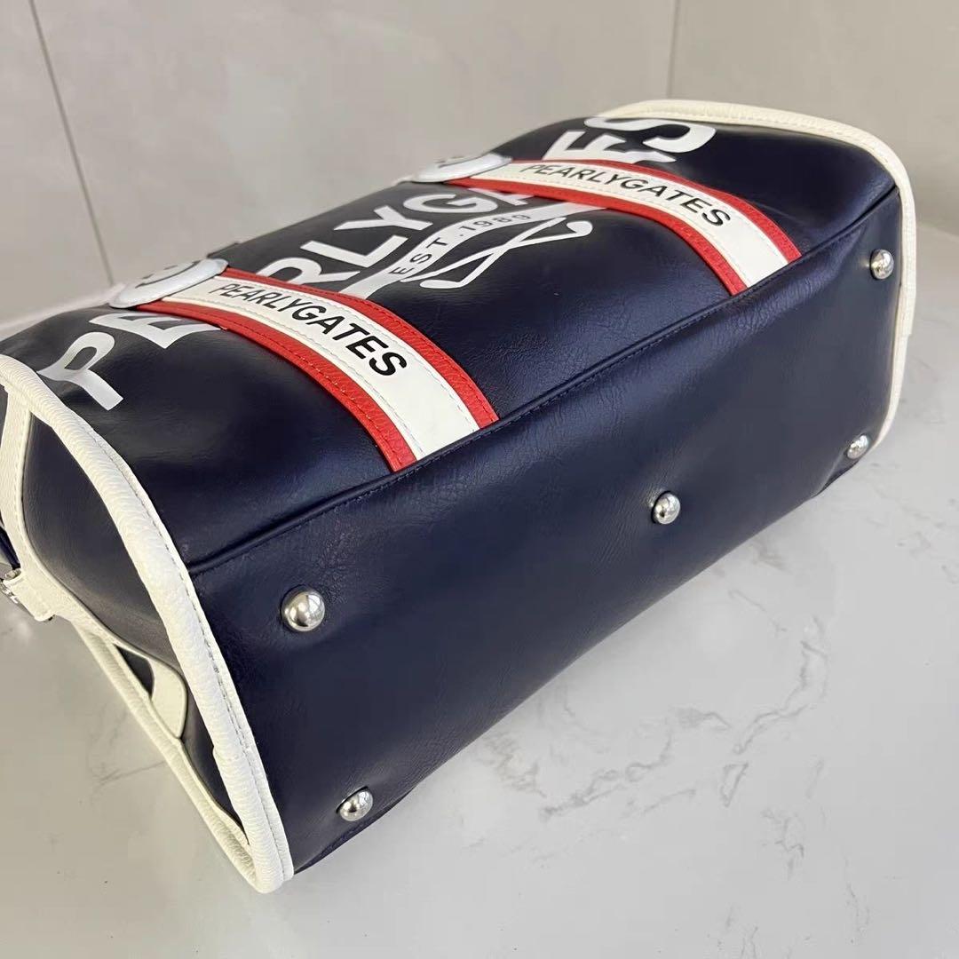 PEARLY GATES キャディバッグ ネイビー/ホワイト