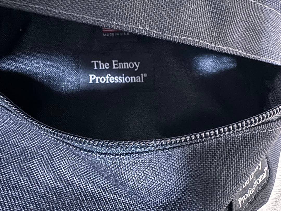 ENNOY Waist Bag Cordura Nylon \"Black\" 新品