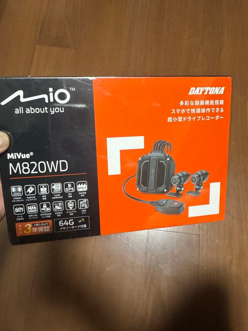 Mio MiVue M820WD ドライブレコーダー