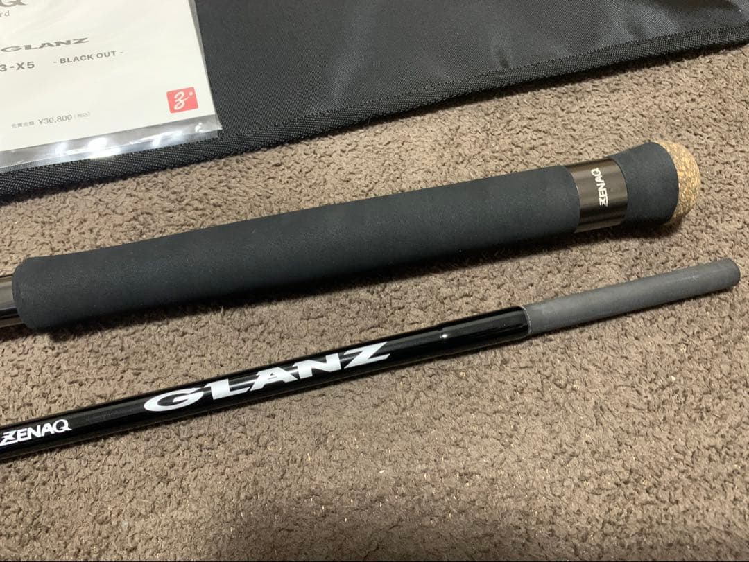 ZENAQ ゼナック 25 GLANZ GB73-X5 BLACK OUT 美品 - メルカリ
