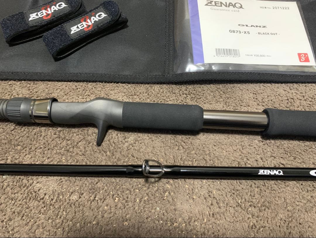 ZENAQ ゼナック 25 GLANZ GB73-X5 BLACK OUT 美品 - メルカリ