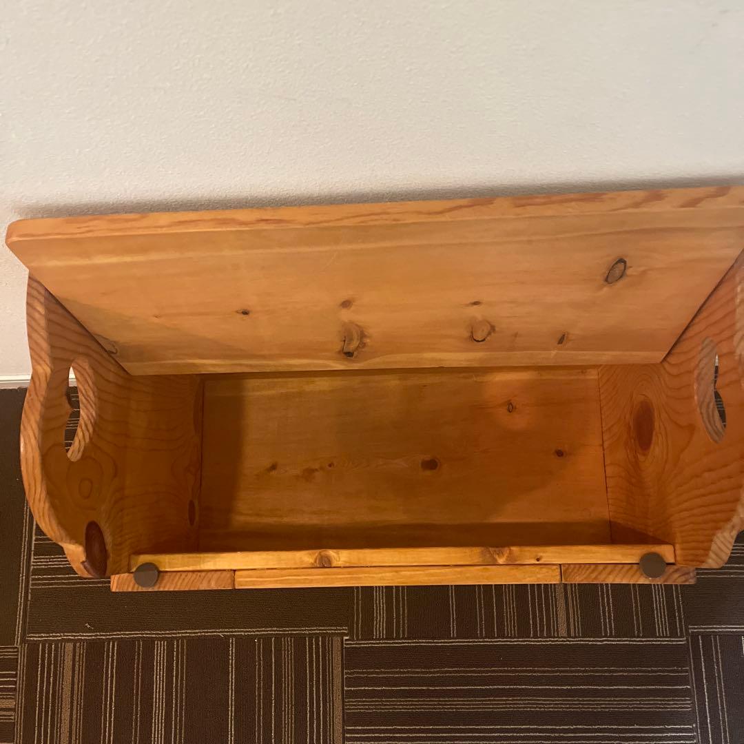 カントリー　カントリー調　ハート　ベンチ　収納ベンチ　収納　カントリー家具