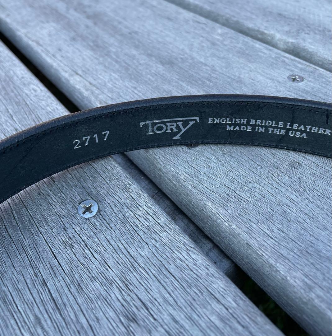 新品 TORY leather 32インチ SPUR ベルト 幅1インチ