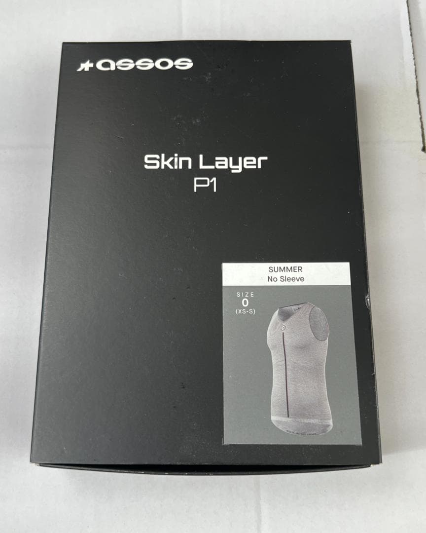 【新品未使用】2025 ASSOS 夏用 ベースレイヤー / XS~S サイズ