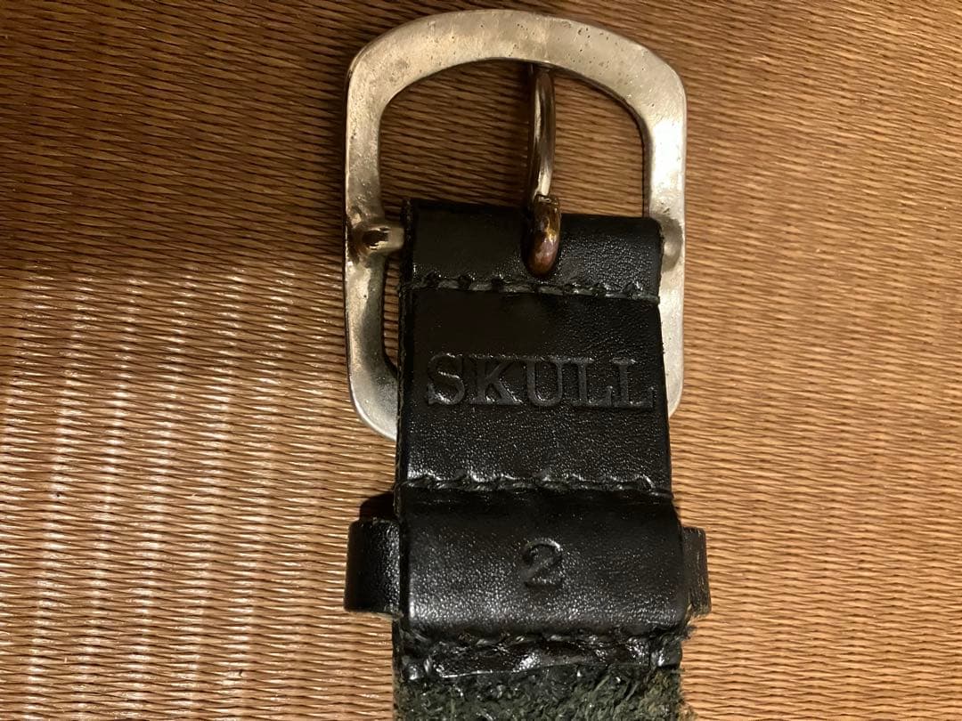 SKULL スタッズベルト