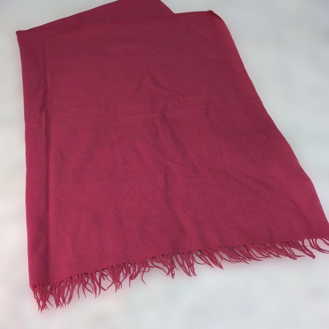 希少カラーローズピンク トリコ コムデギャルソン 大判ストール マフラー