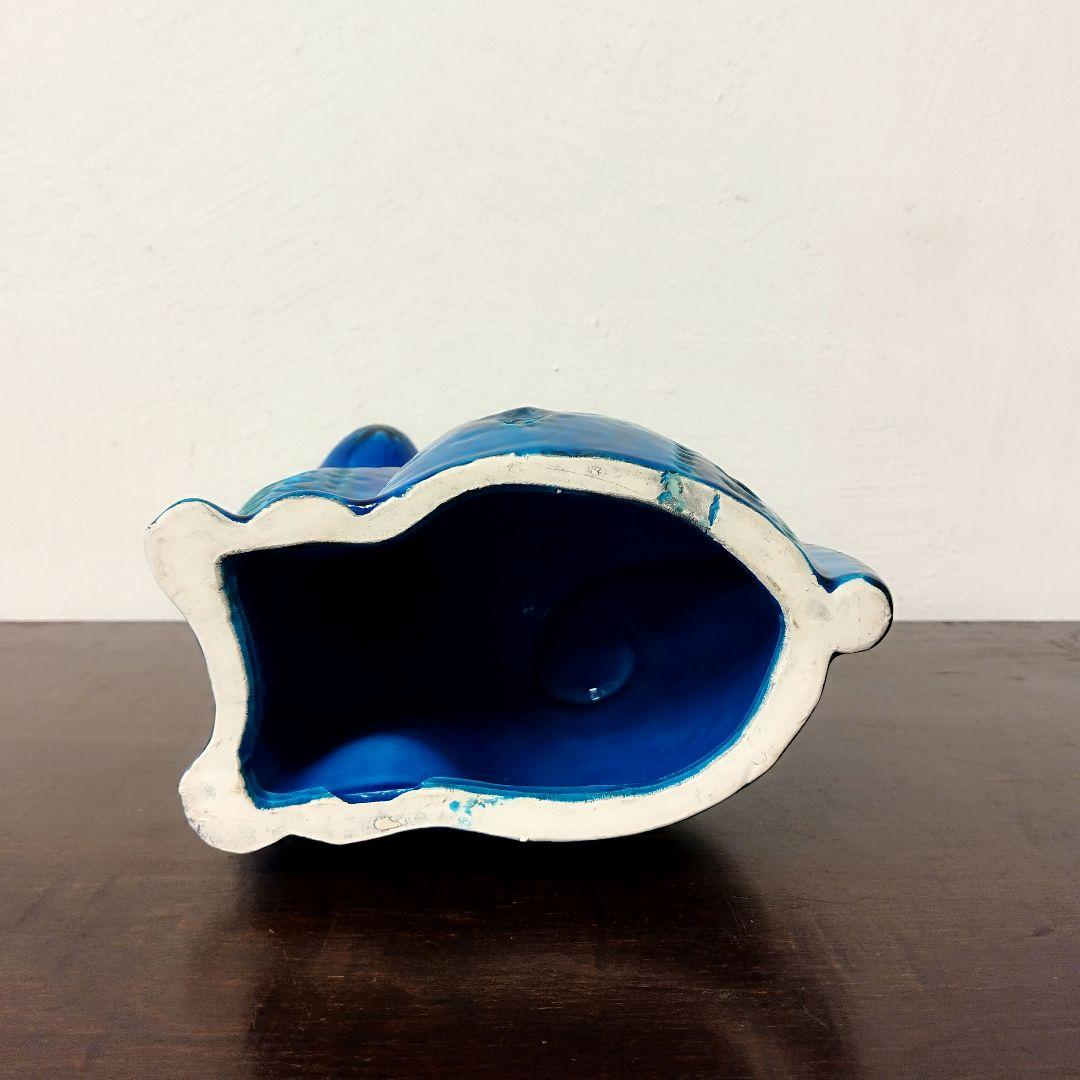 BITOSSI／FLAVIA】リミニブルー 陶器 ネコ 猫 イタリア製 - メルカリ