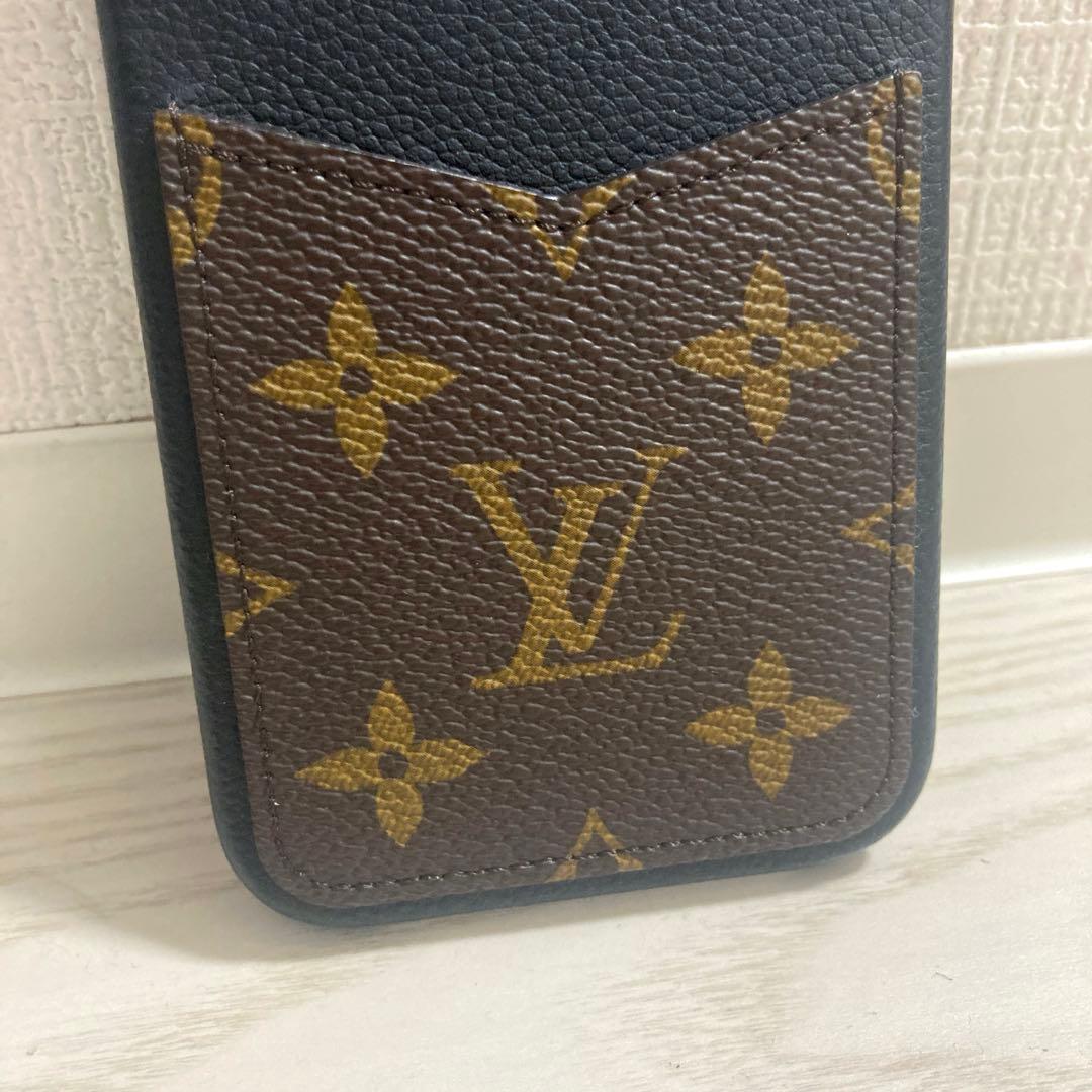 ✨極美品✨ルイヴィトン　iPhone15promaxケース　モノグラム　黒