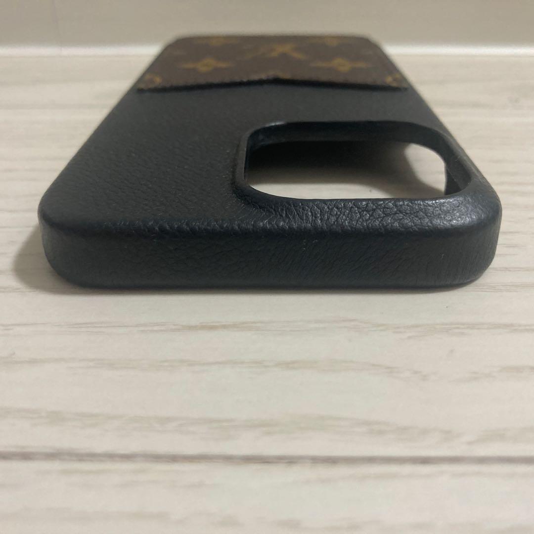 ✨極美品✨ルイヴィトン　iPhone15promaxケース　モノグラム　黒