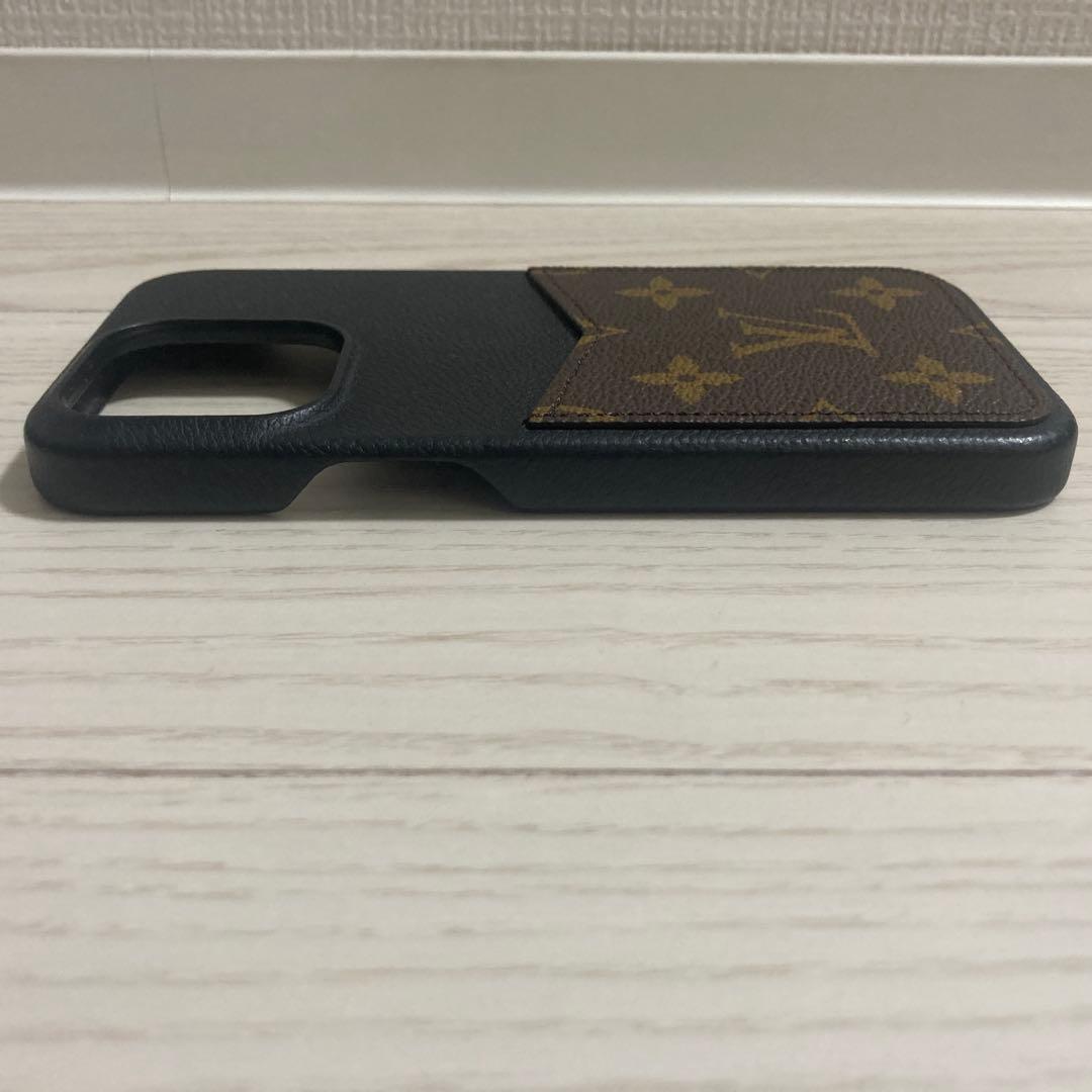 ✨極美品✨ルイヴィトン　iPhone15promaxケース　モノグラム　黒