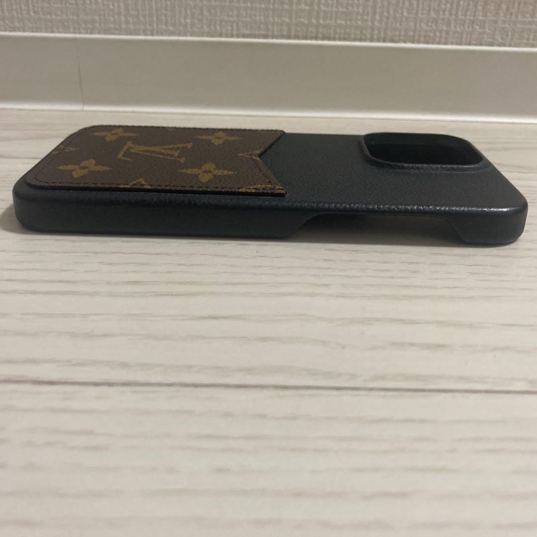 ✨極美品✨ルイヴィトン　iPhone15promaxケース　モノグラム　黒