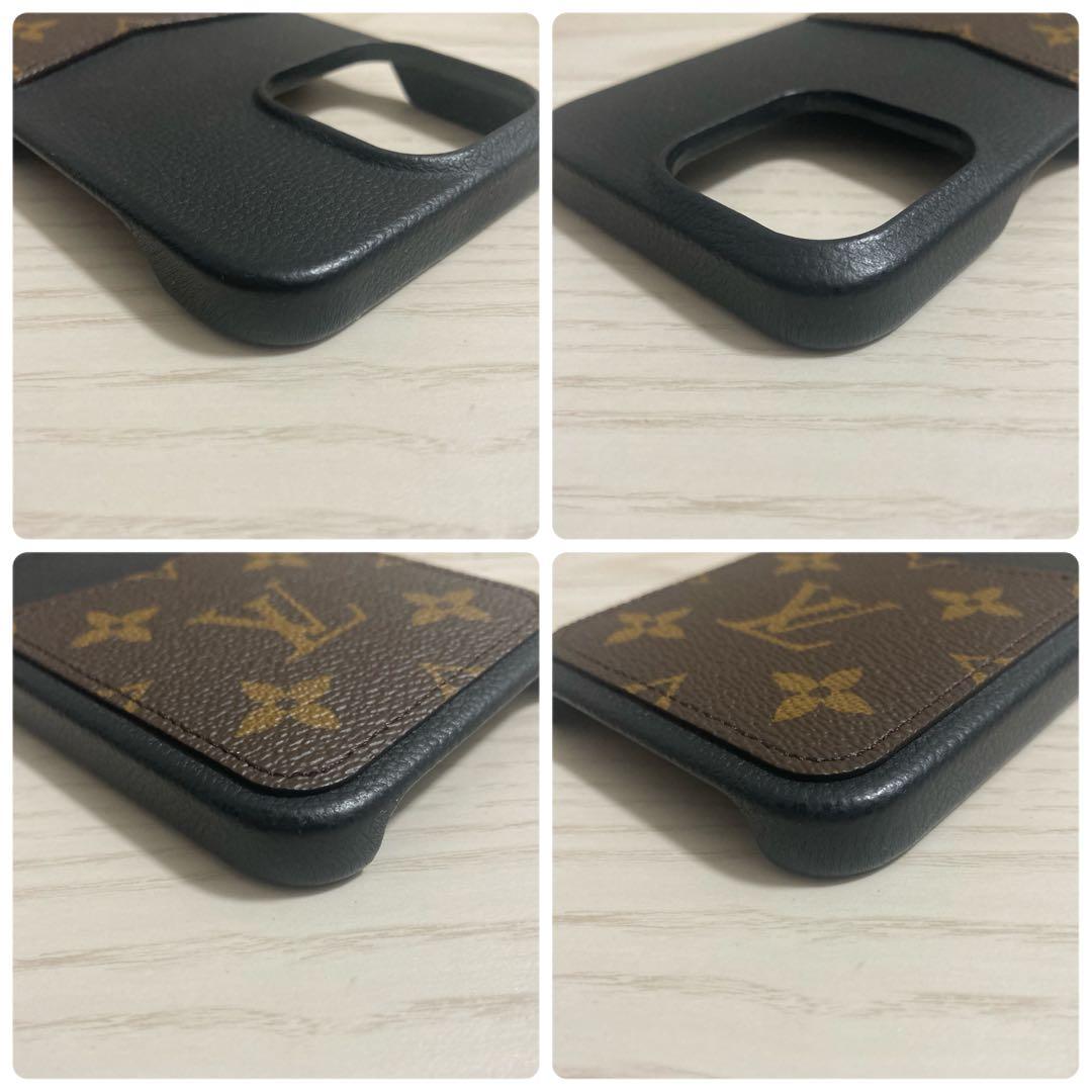 ✨極美品✨ルイヴィトン　iPhone15promaxケース　モノグラム　黒