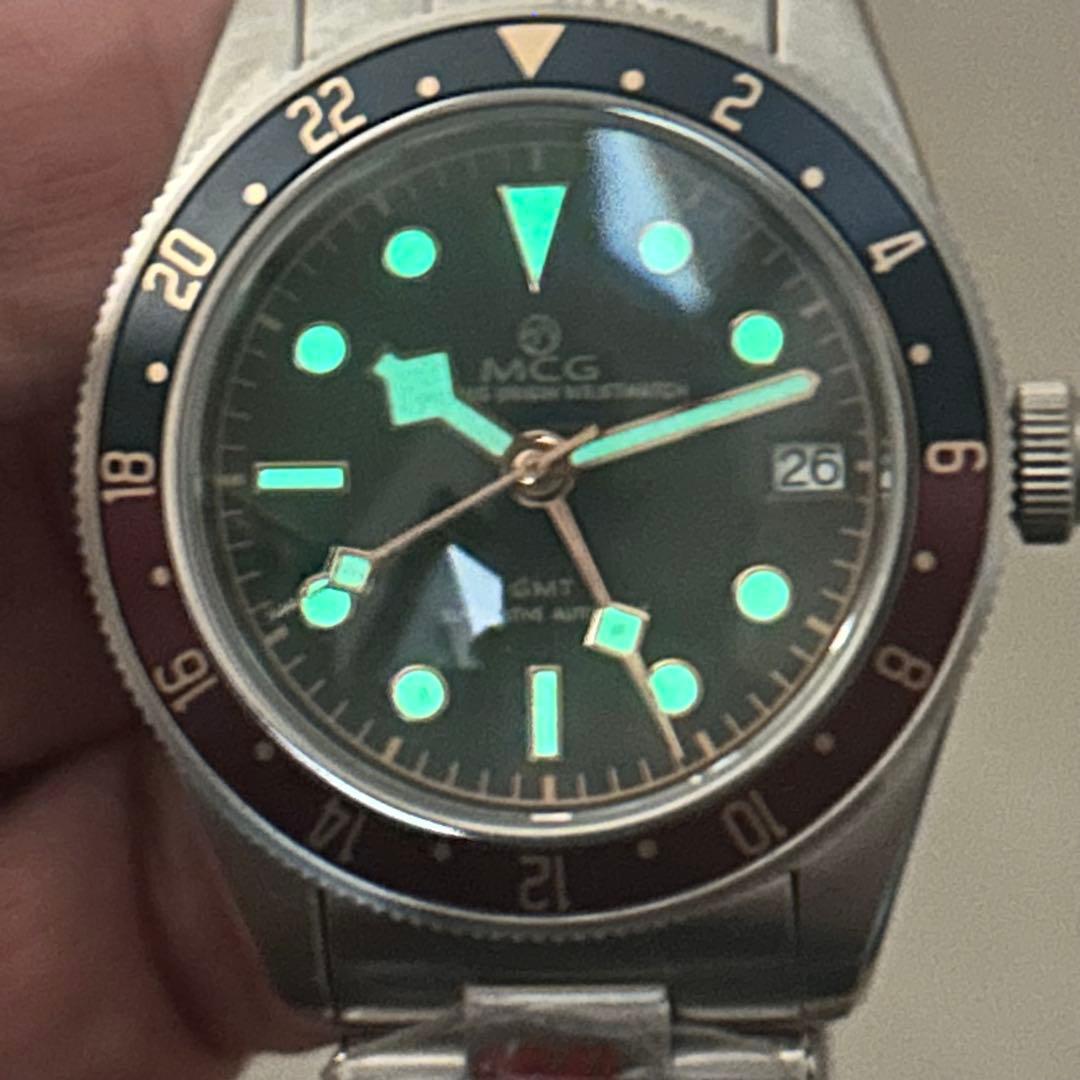 ○☆ ジャイアンさま専用☆○ MCG自動巻腕時計GMT - メルカリ