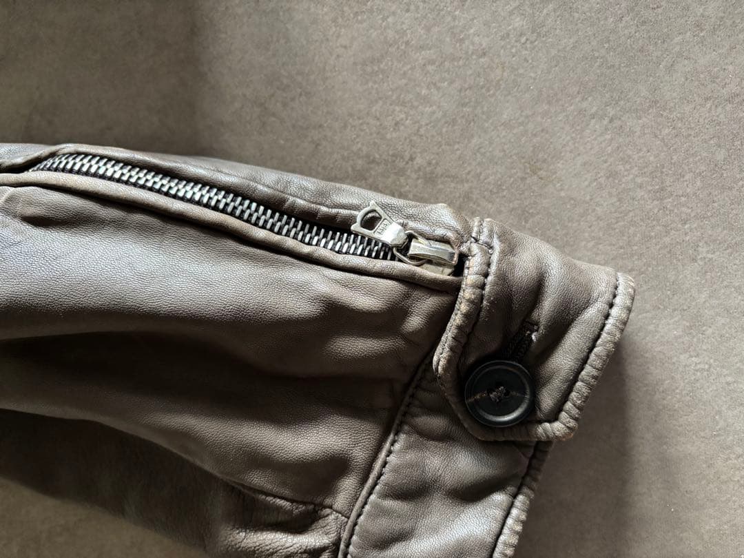定価約35万円⭐︎ニールバレット⭐︎レザー⭐︎ブルゾン⭐︎グレー